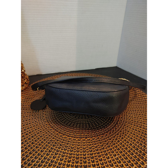 Michael Kors Mott Half Dome Pebbled Leather Crossbody - Picture 5 of 8